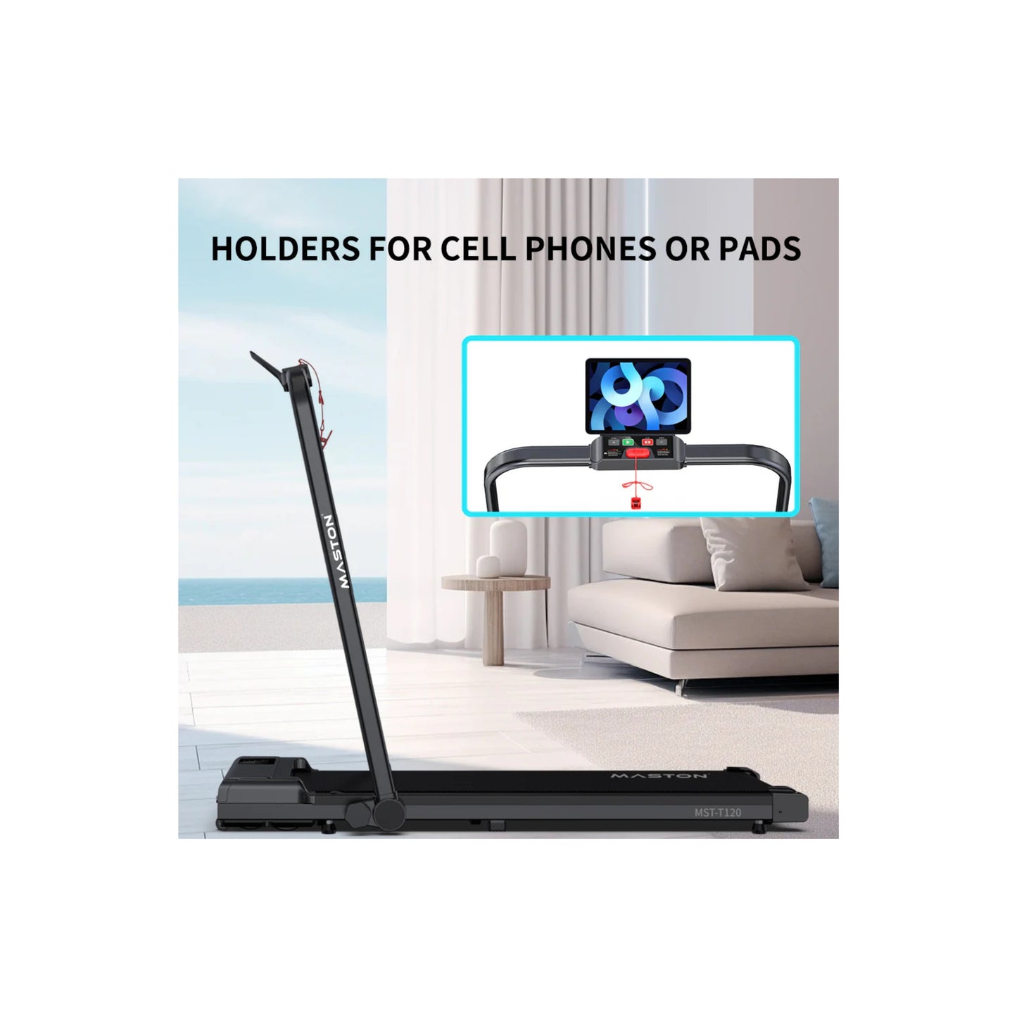 جهاز المشي MST-T120 مع مقبض