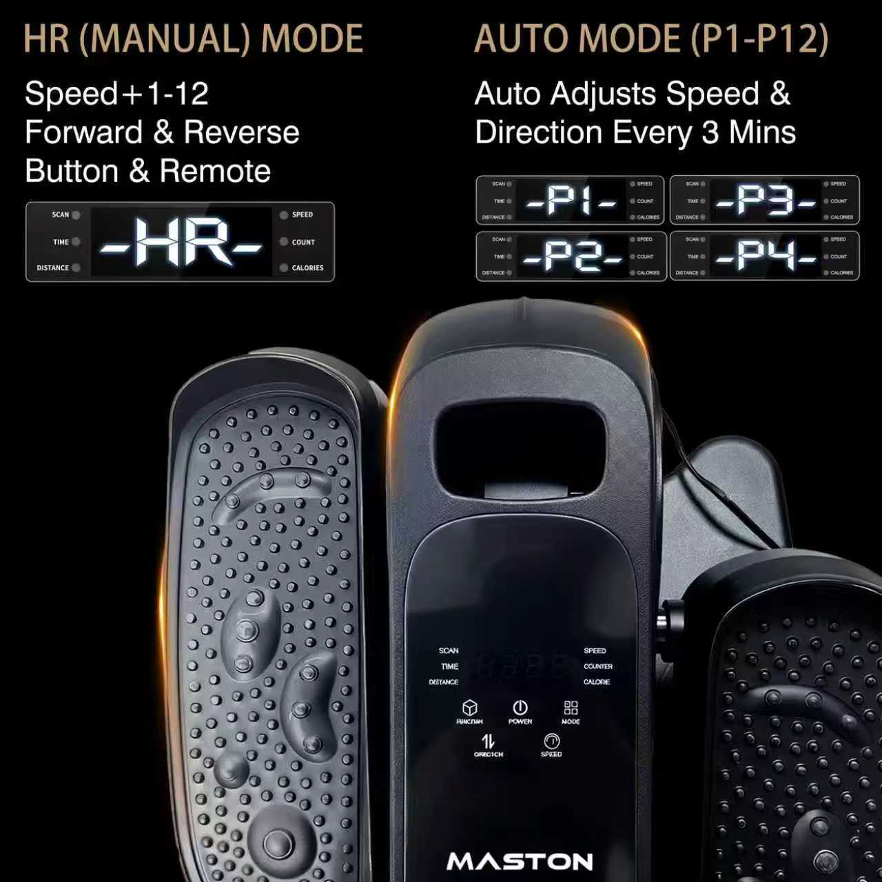 جهاز المشي المصغر T50 + جهاز التمارين البيضاوية K50 الذي يوضع تحت المكتب