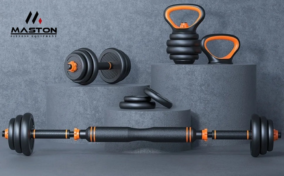 MASTON 2 in 1 Adjustable Dumbbells