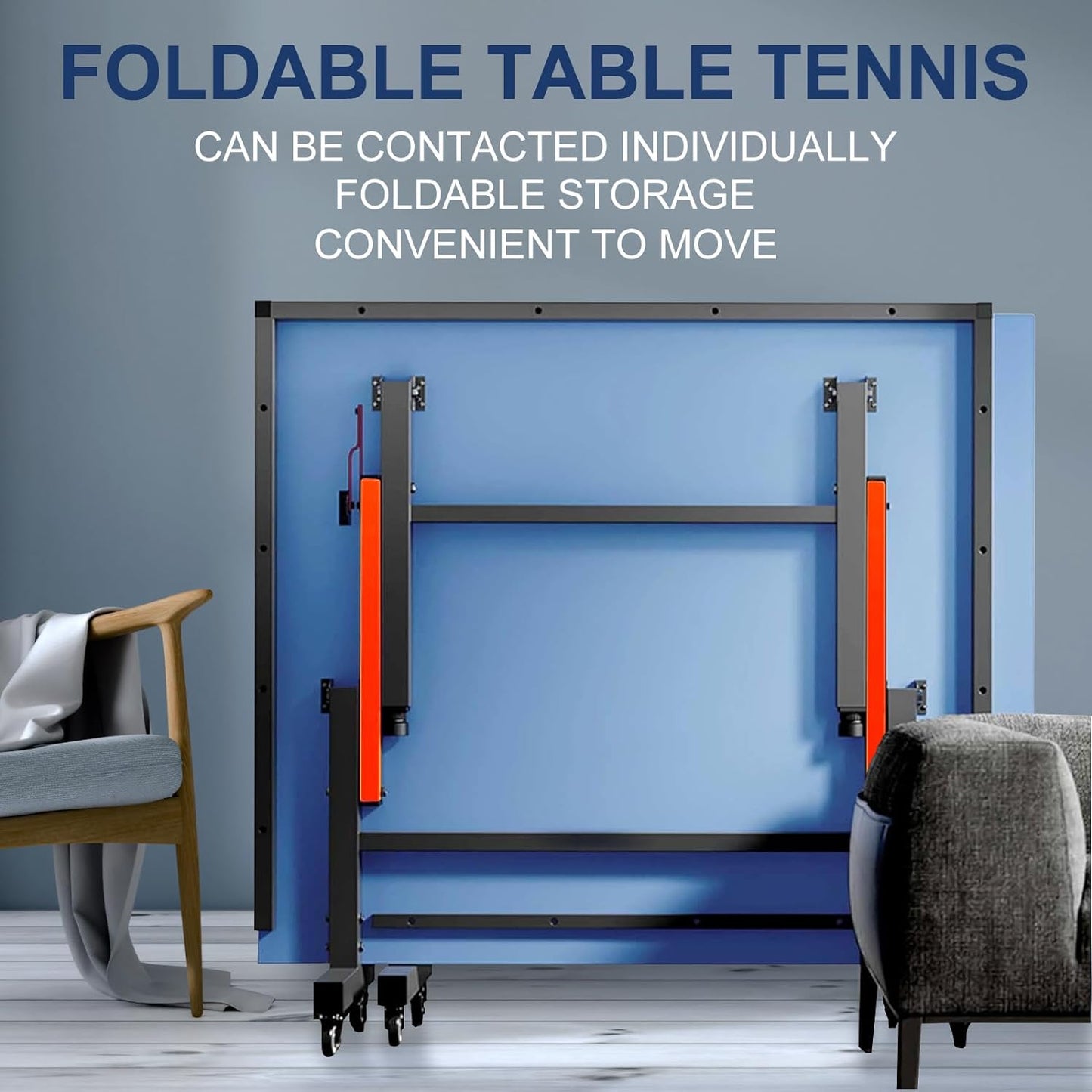 MASTON Foldable & Movable TT Table 15