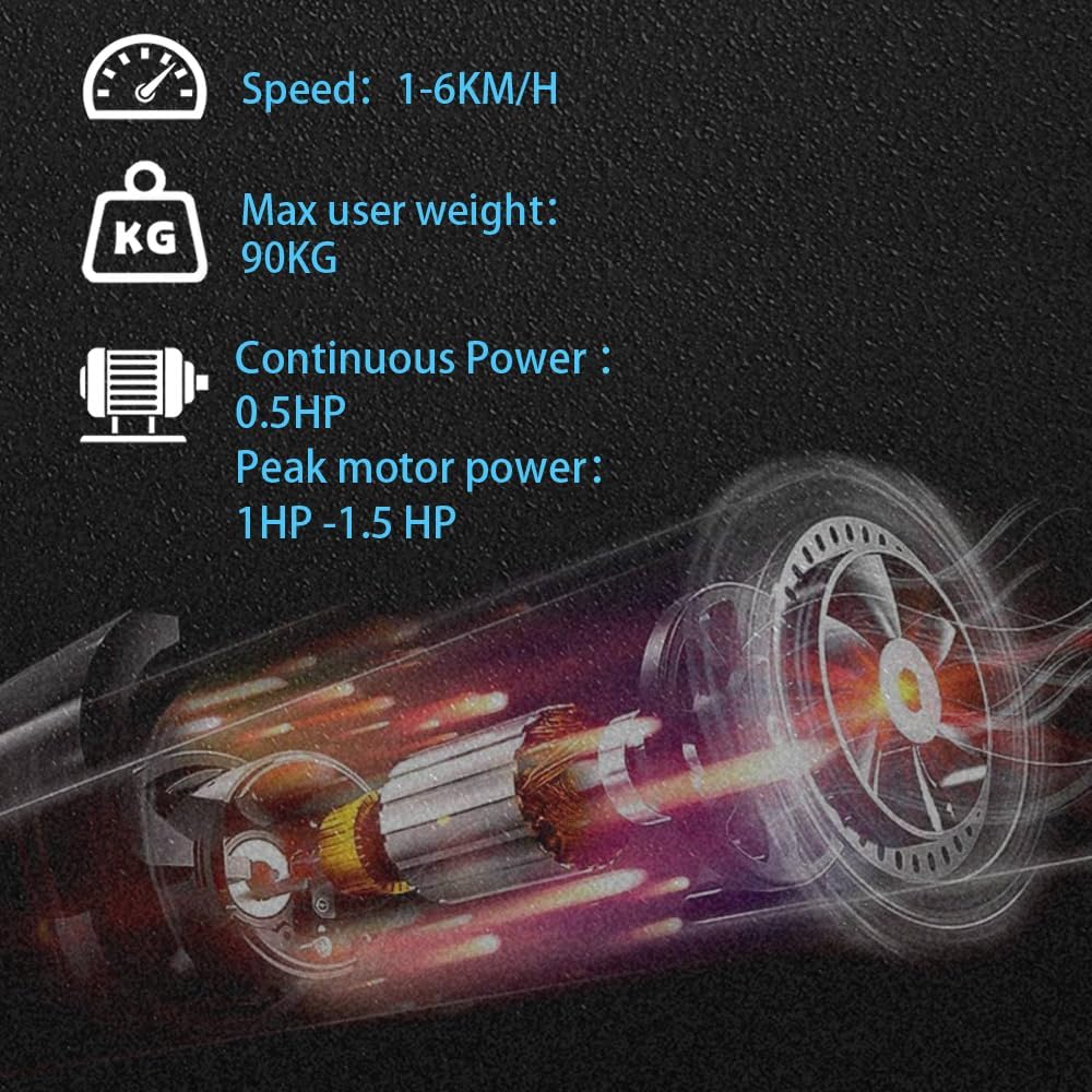 جهاز المشي المصغر T50 + جهاز التمارين البيضاوية K50 الذي يوضع تحت المكتب