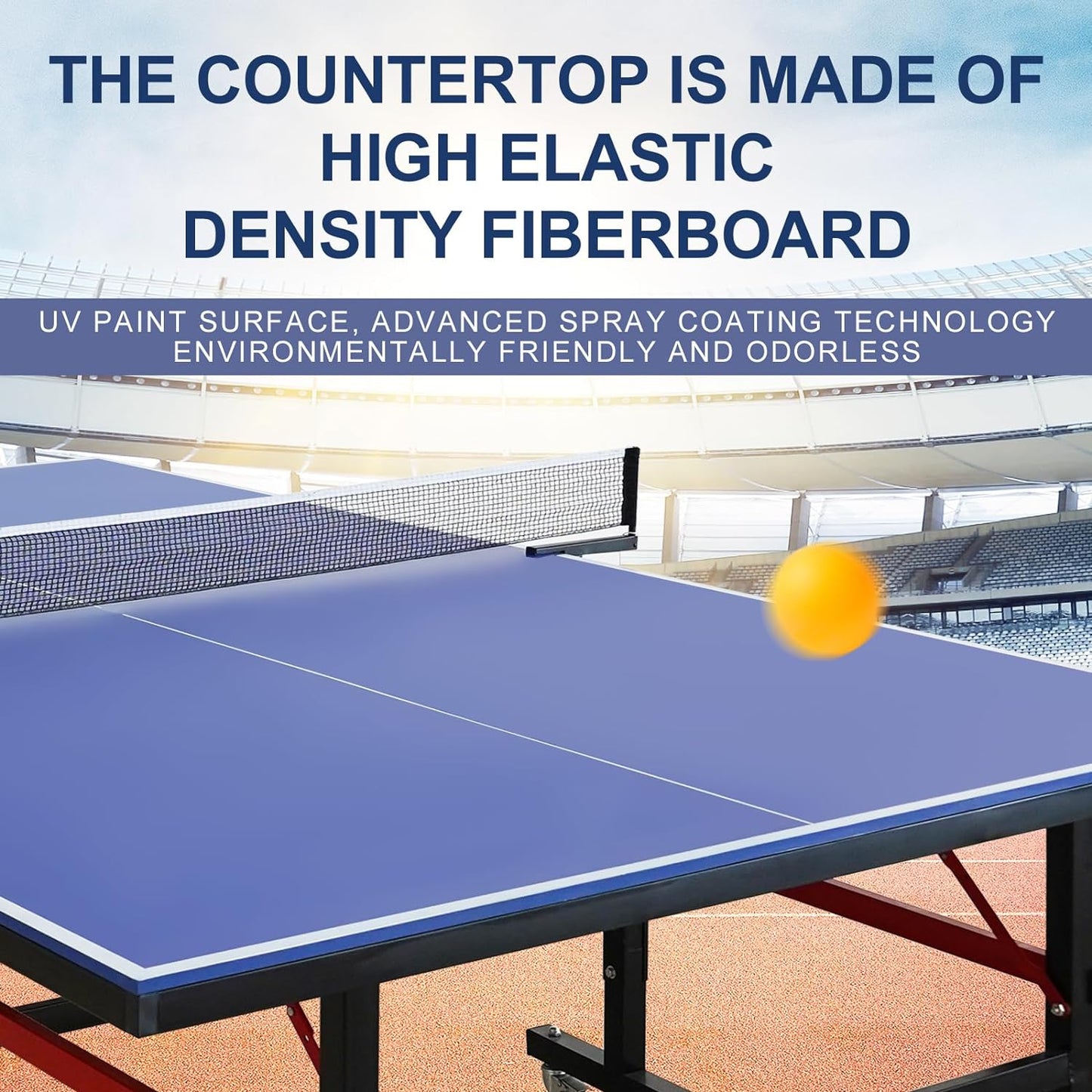 MASTON Foldable & Movable TT Table 15