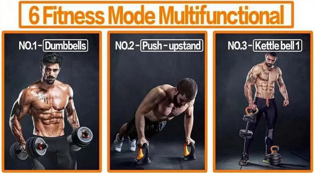 MASTON 2 in 1 Adjustable Dumbbells