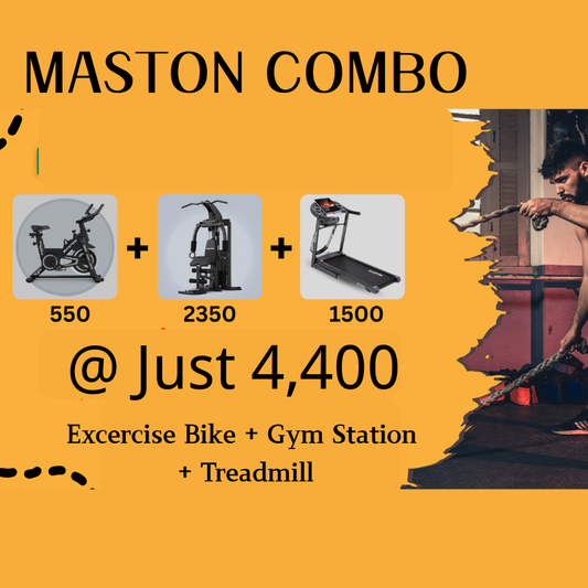 عرض خاص بمناسبة اليوم الوطني - دراجة تمارين رياضية + جهاز تمارين منزلية + جهاز مشي (خصم ثابت 14%)