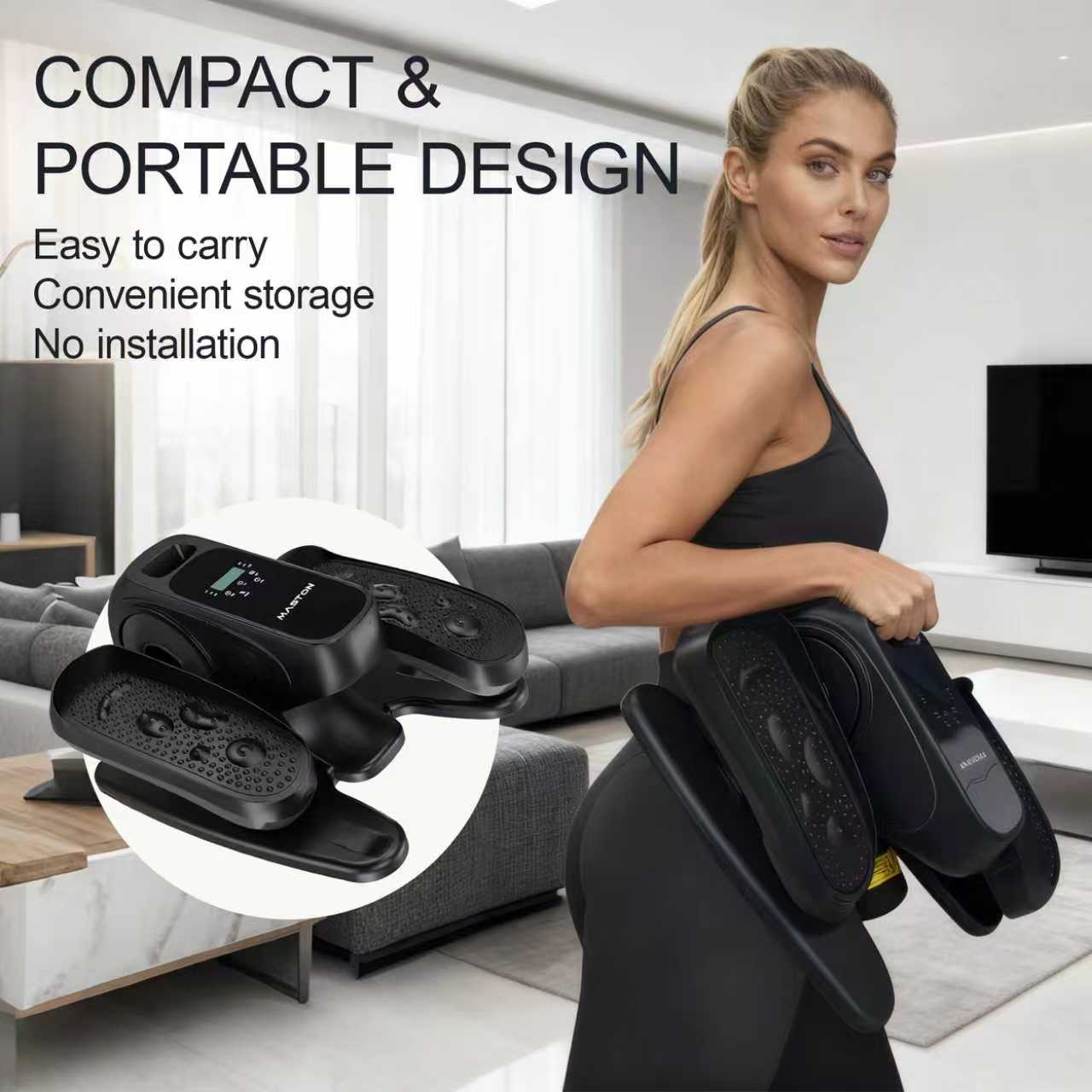 جهاز تمارين بيضاوي الشكل MST-K50 يُوضع تحت المكتب 